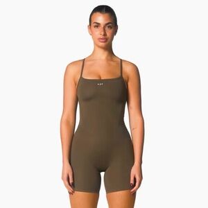 437 The Rachael Onesie / Truffle